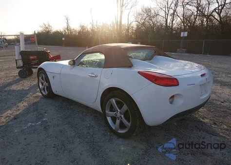2007 Pontiac Solstice из США, поврежденный, VIN 1G2MB35B17Y108490